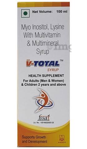 V Total syrup 200ml
