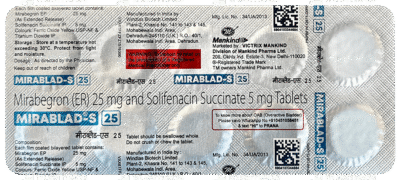 MIRABLAD-S 25 TABLETS
