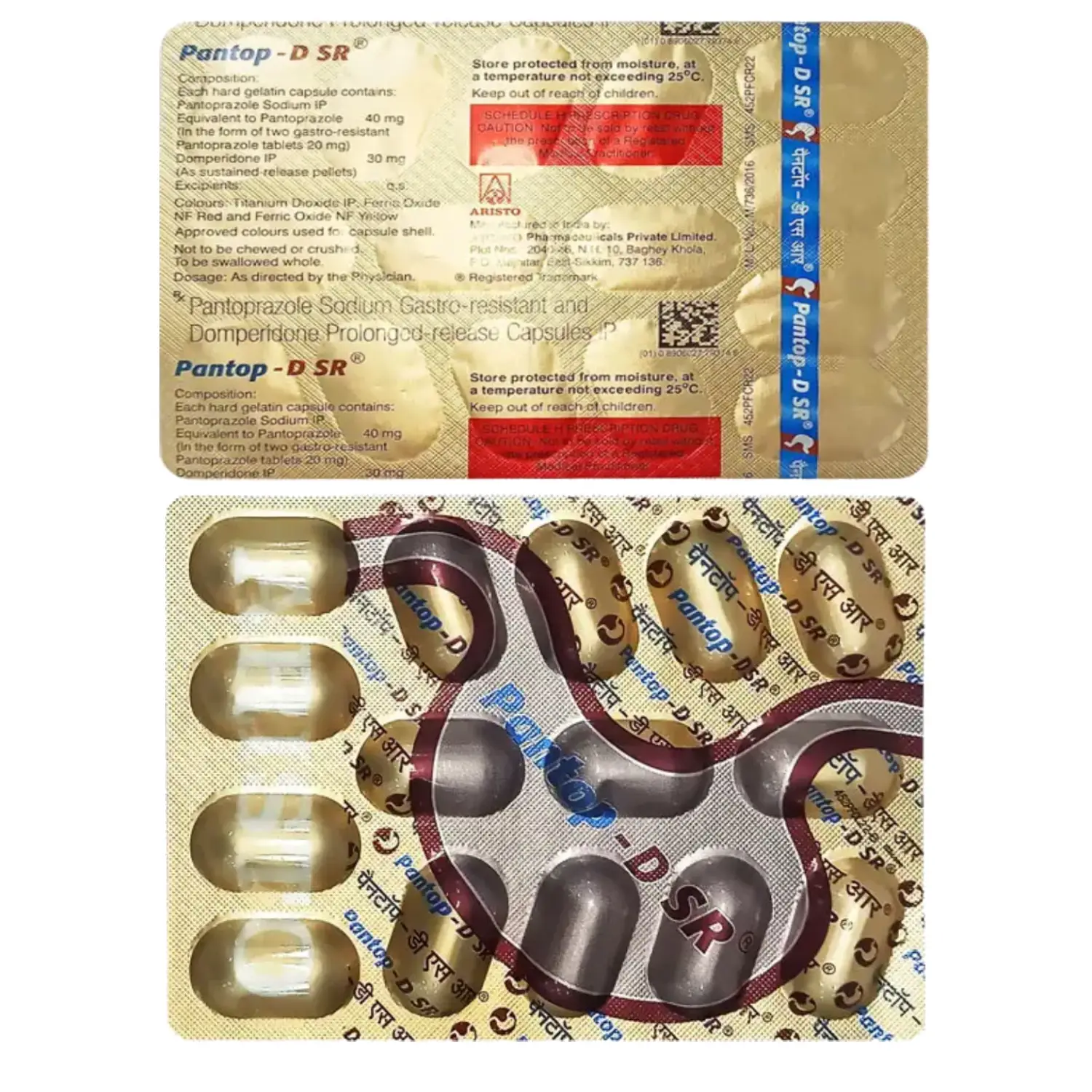 Pantop DSR capsule 15's