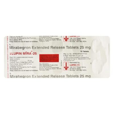 Lupin Mira 25 Tablet 10's