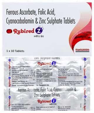 Rubired Z Tablet 10's
