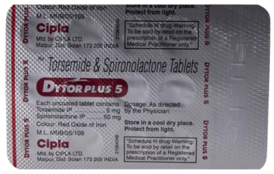 Dytor Plus 5 Tablet 15's