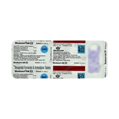 BISOHEART-AM 5 TABLETS