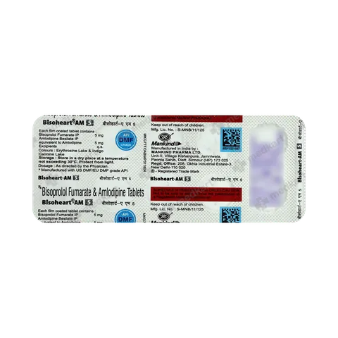 BISOHEART-AM 5 TABLETS