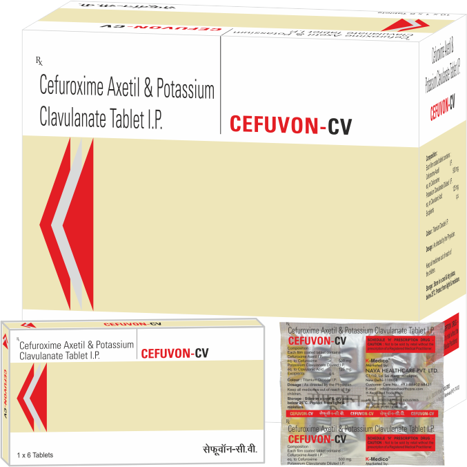 Cefuvon CV tablet 6's
