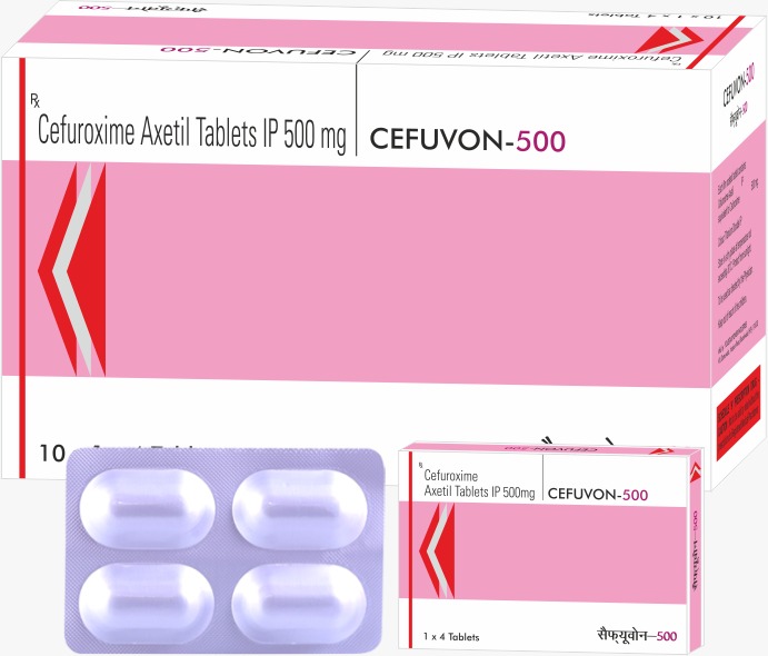 Cefuvon 500 tablet 4's