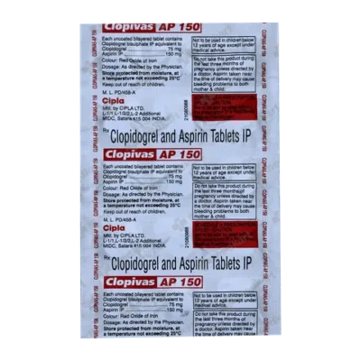 Clopivas AP 150 Tablet 15's