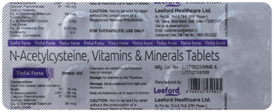 Tinfal Forte tablet 10's