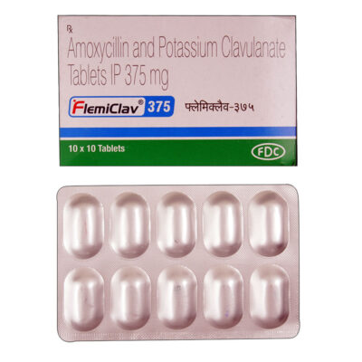 FLEMICLAV 375 Tablet 10's
