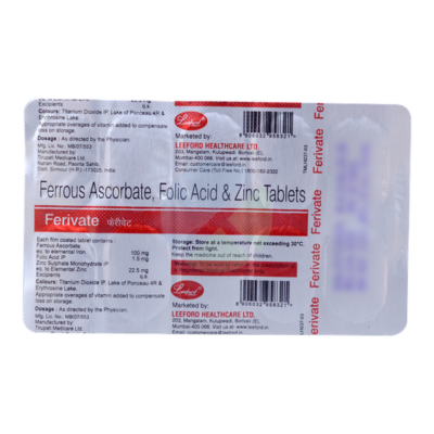 Ferivate Tablet 10's