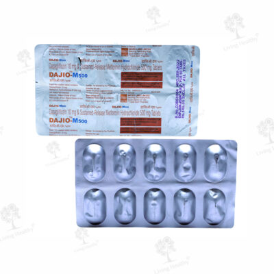 Dajio M 10mg/500mg Tablet 10's