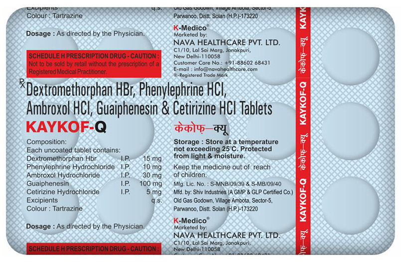 Kaykof Q Tablet 15's