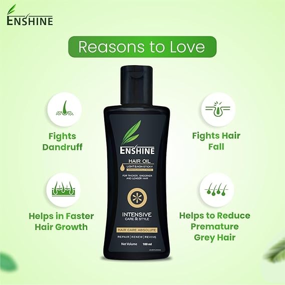 Enshine Hair Care Combo – Oil-100ml - Image 2
