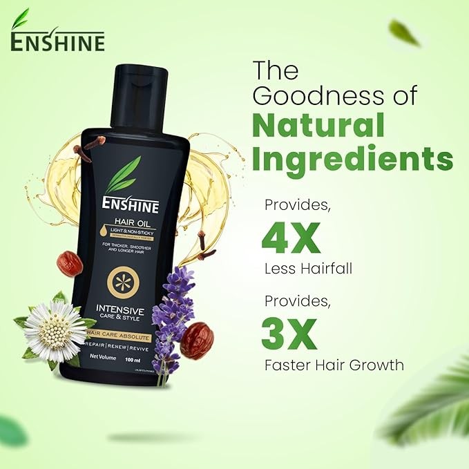 Enshine Hair Care Combo – Oil-100ml - Image 3