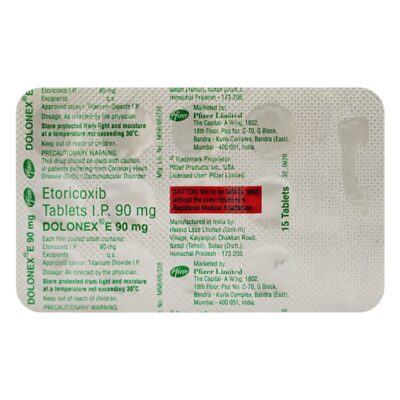 Dolonex E 90 Tablet 15's