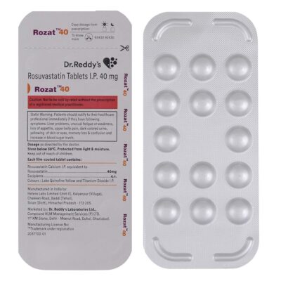 Rozat 40 tablet 15's