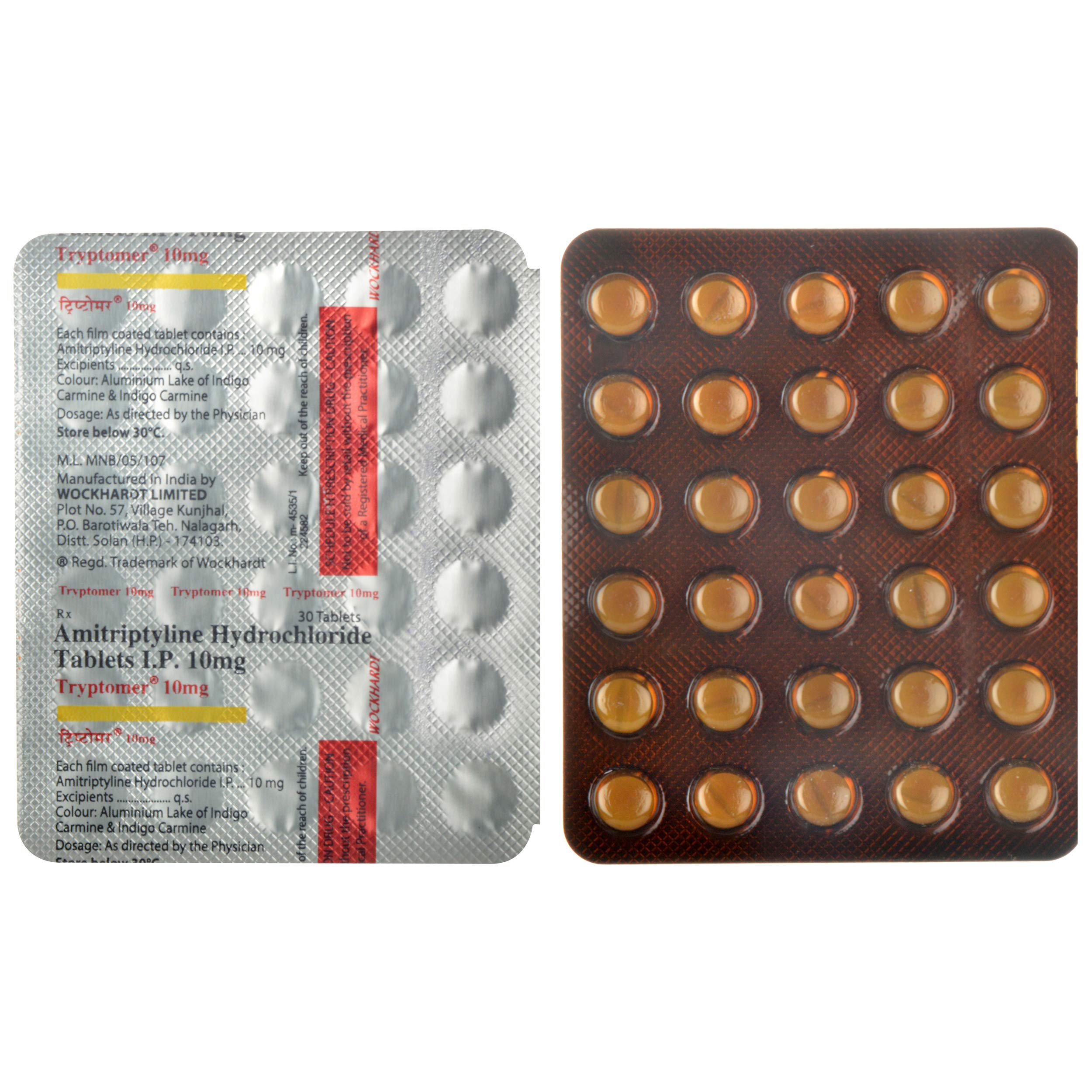 Tryptomer 10mg Tablet 30's