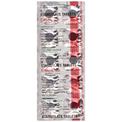 ETHASYL 500MG Tablet 10's