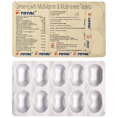 New V Total Tablet 10's