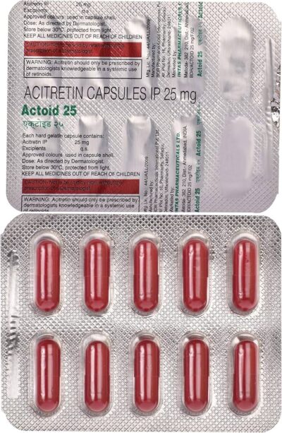 Actoid 25 Capsule 10's