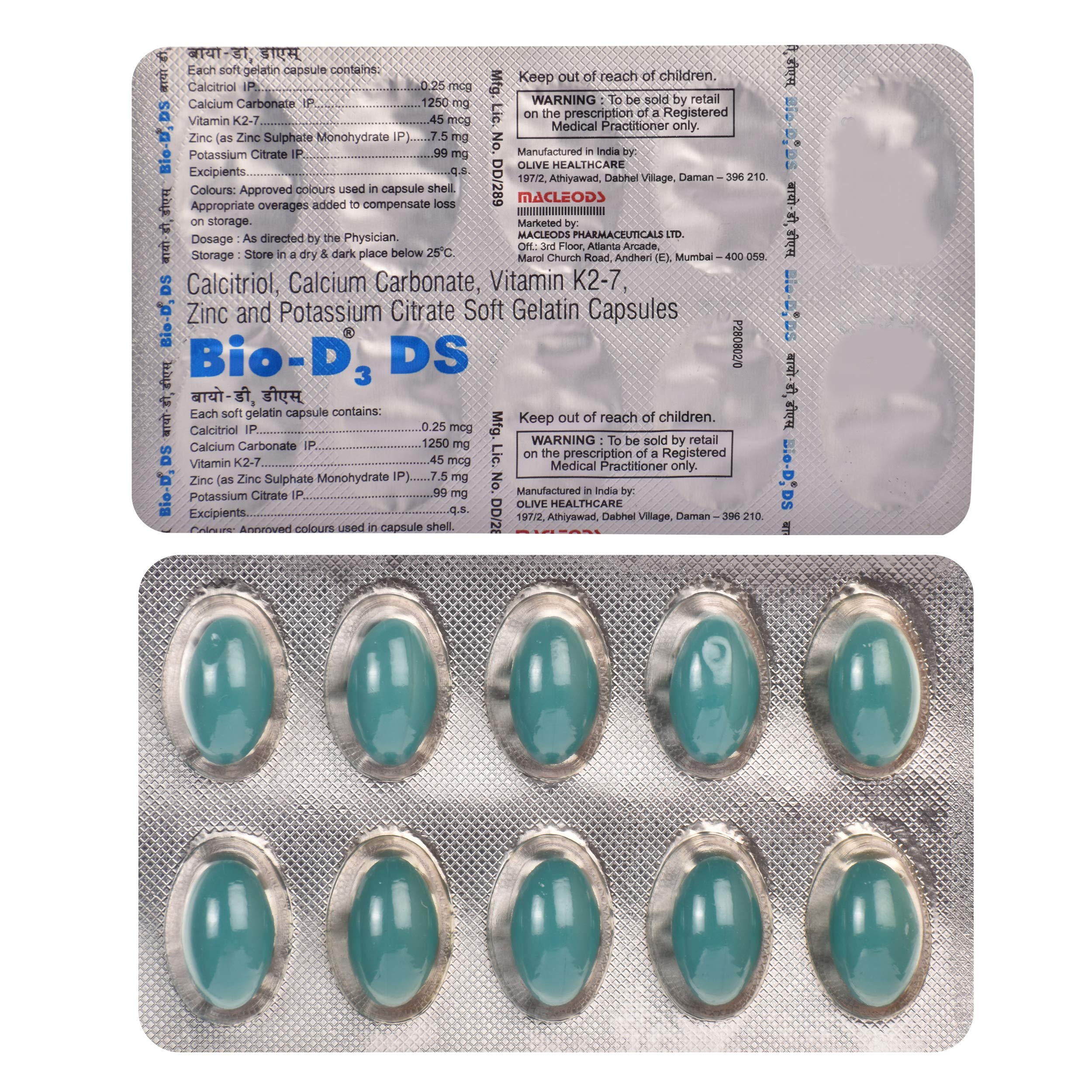 Bio-D3 DS Capsule 10's - Image 2