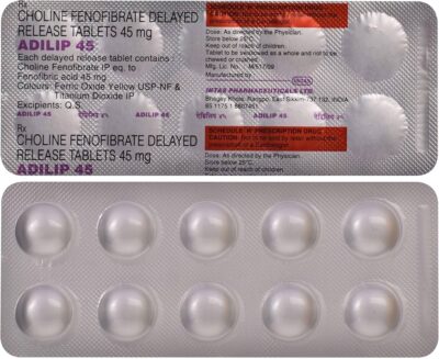Adilip 45 Tablet 10's