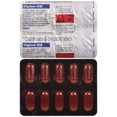 Ciplox OZ Tablet 10's