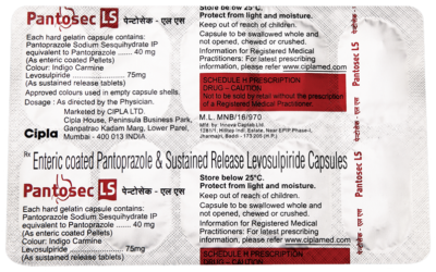 Pantosec LS capsule 10's