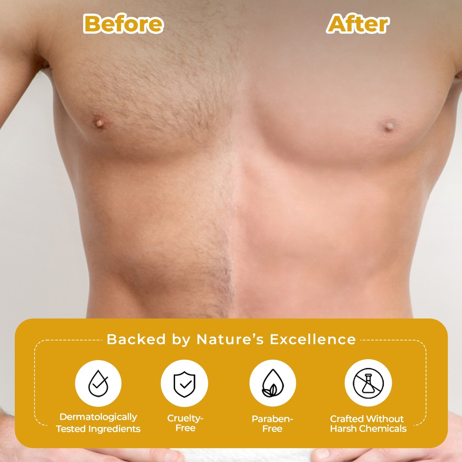 Eloway Hair Removal Cream for Men 60g - Image 4