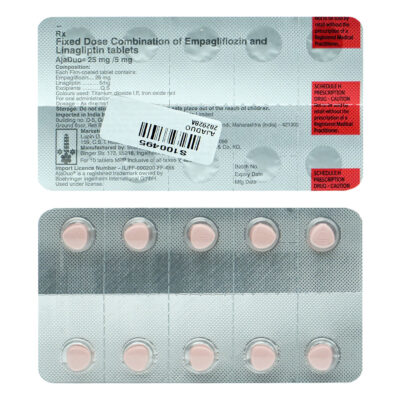 Ajaduo 25mg/5mg Tablet 10's