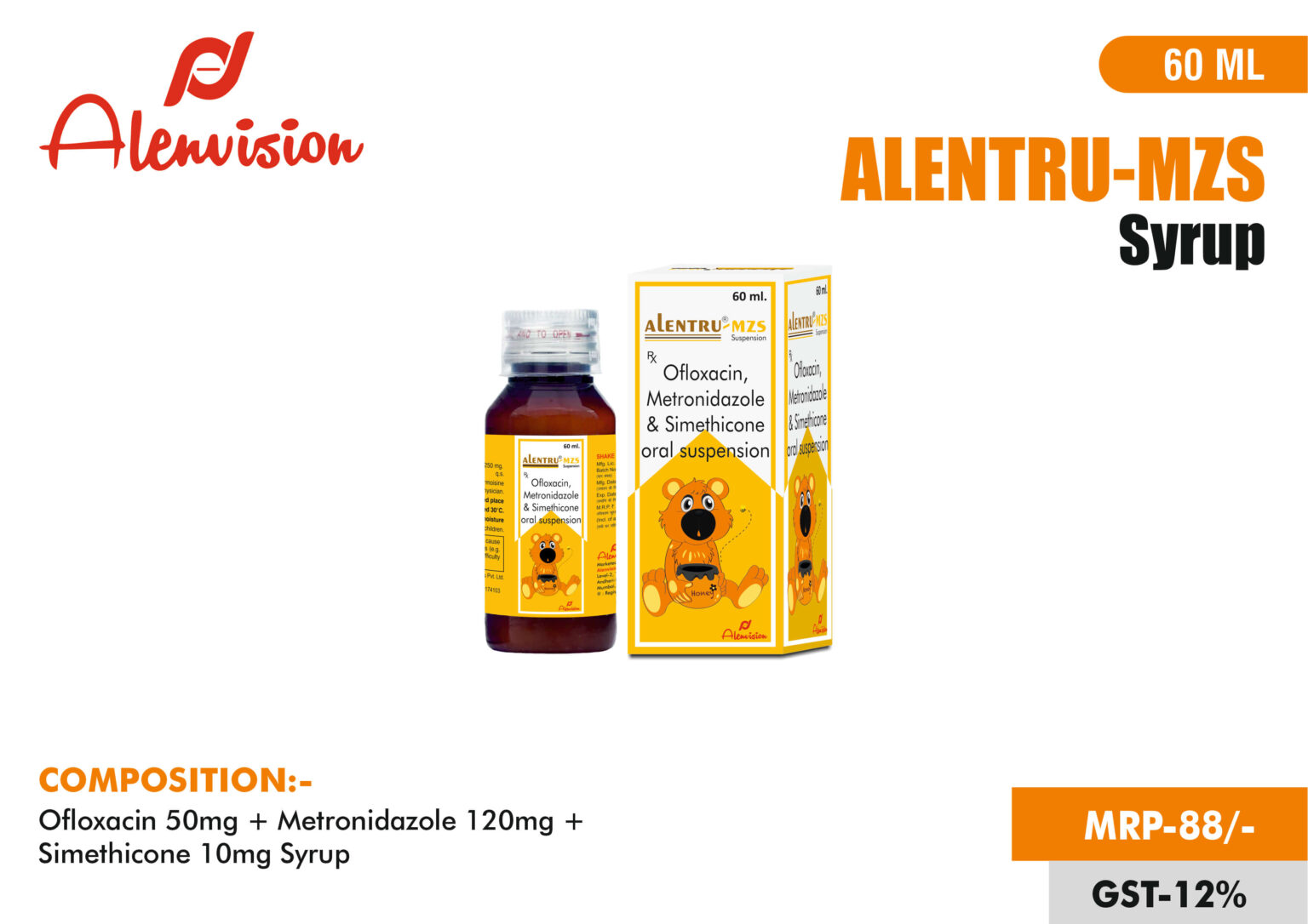 Alentru MZS syrup 60ml