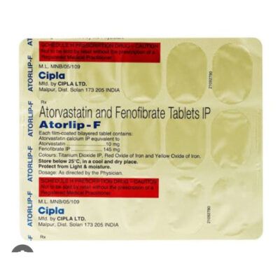 Atorlip F tablet 15's