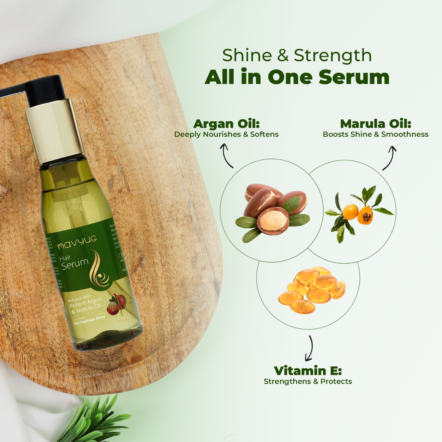 Navyug Hair Serum 110ml - Image 3