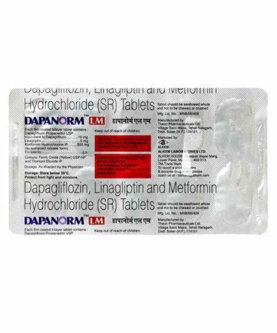 Dapanorm LM tablet 10's