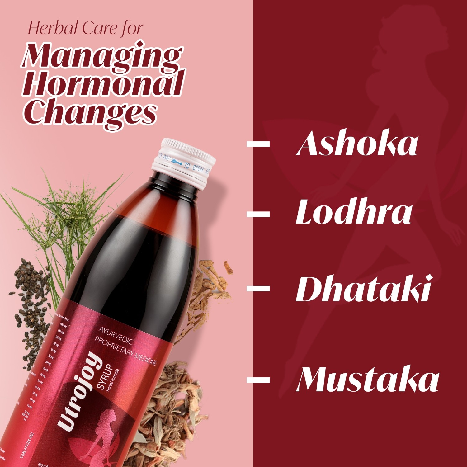 Utrojoy Ayurvedic Syrup | Menses Regulator & Hormone Balance Support - Image 3
