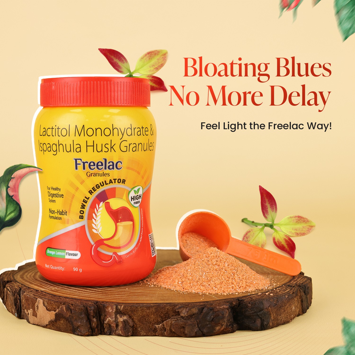 Freelac Granules | Ayurvedic Laxative for Constipation Relief 90gm - Image 6