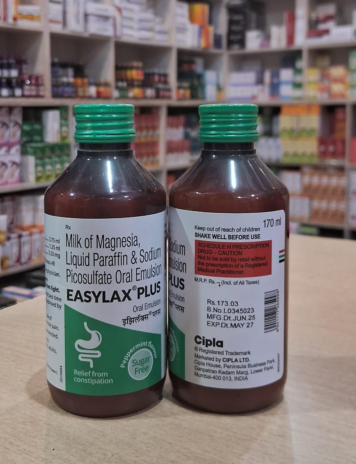 Easylax plus syrup 170ml
