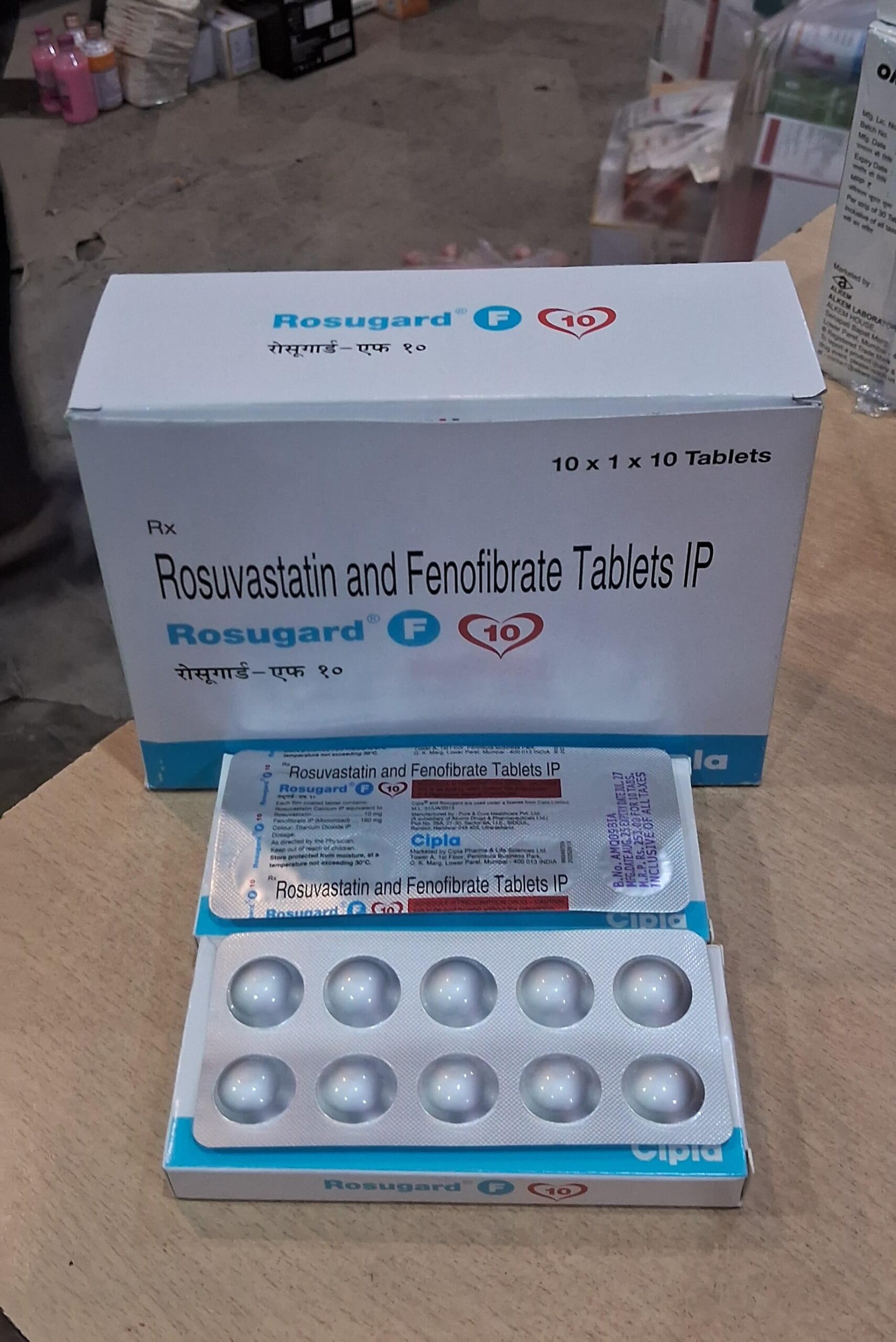 Rosugard F 10 Tablet 10's