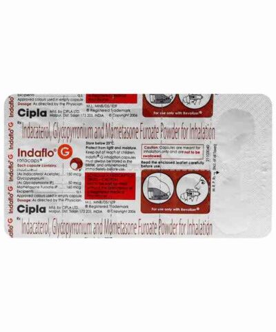 Indaflo G Rotacaps 10'capsuls