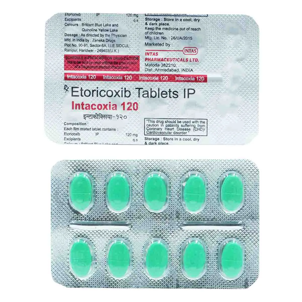 Intacoxia 120 Tablet 10's