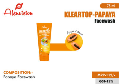 Cleartop Papaya face wash 75ml