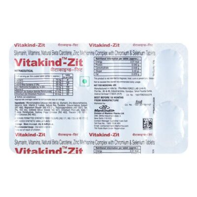 VITAKIND-ZIT TABLETS 10's
