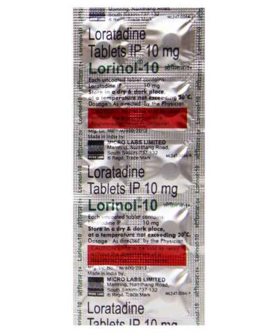 Lorinol 10 Tablet 10's