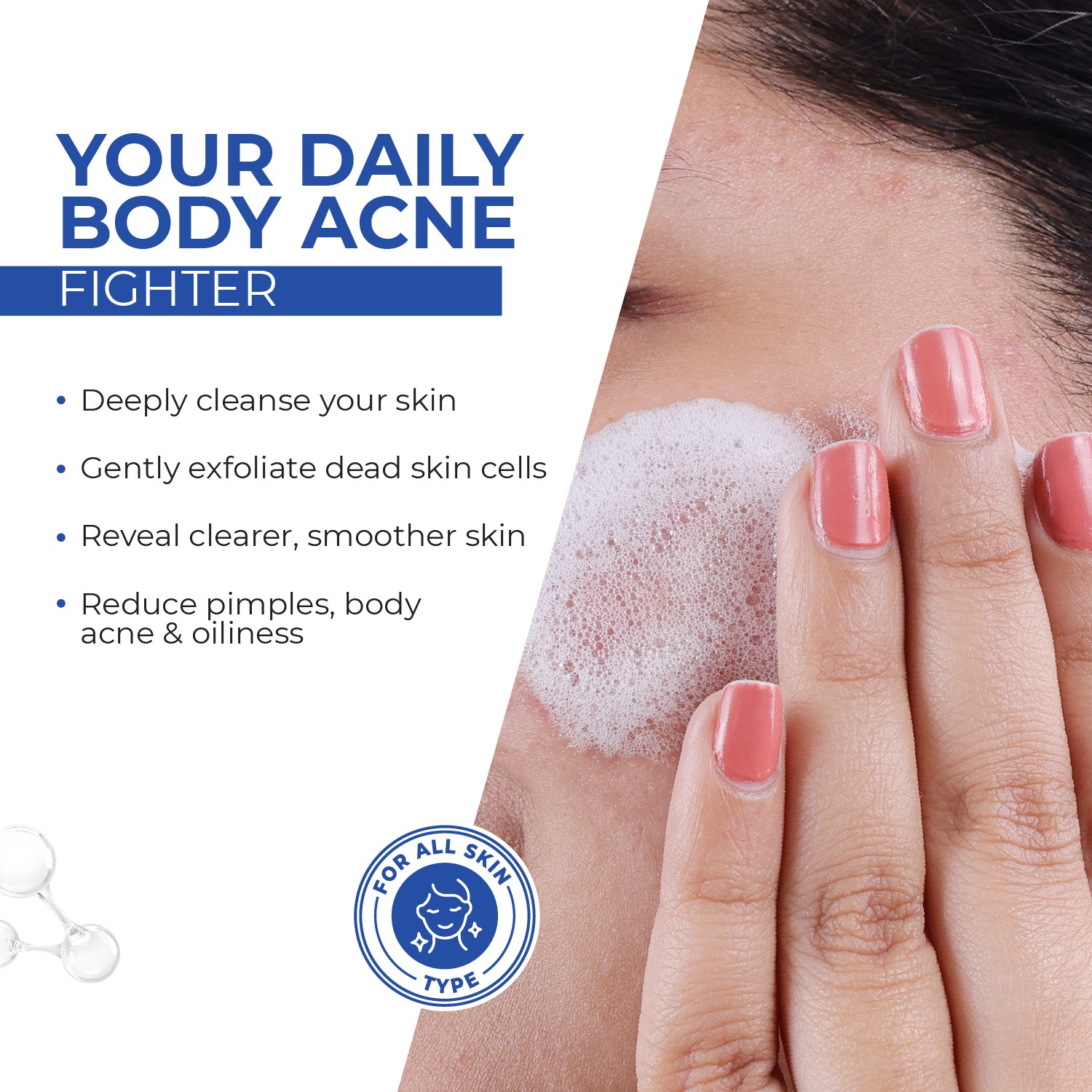 Keracylic Salicylic Acid Soap with Sulfur for Acne & Oil Control 75g - Image 5