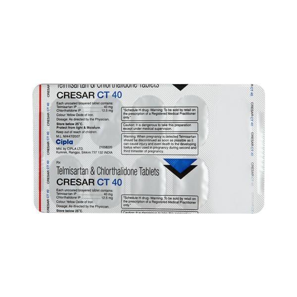 Cresar CT 40 Tablet 10's