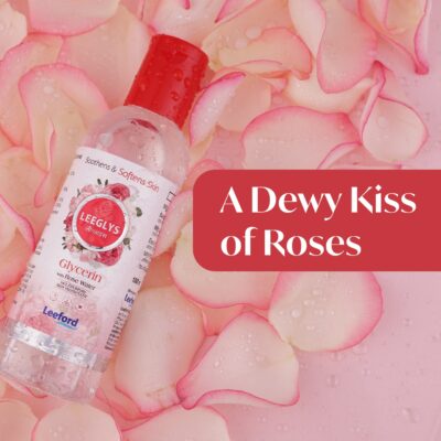 Leeglys Glycerin with Rose Water Soft and Smooth Skin 100ml