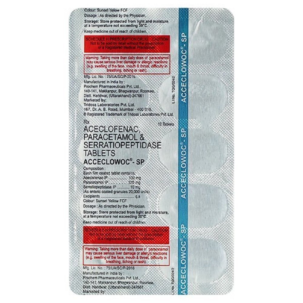 Acceclowoc-SP Tablet 10's