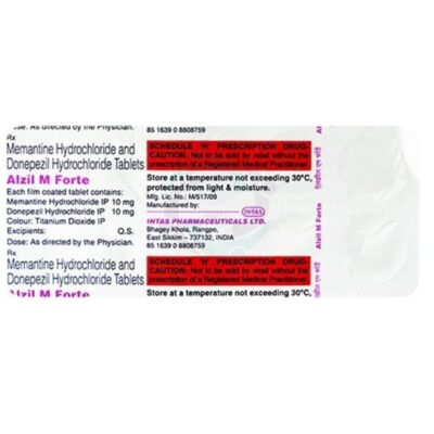 Alzil M Forte Tablet 10's