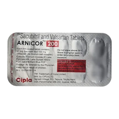 Arnicor 200 tablet 10's
