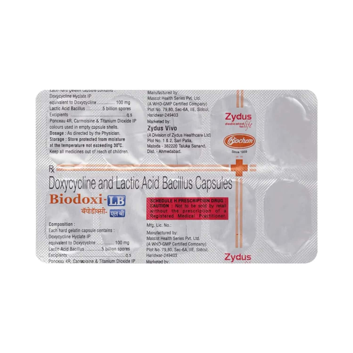 Biodoxi LB Capsule 10's